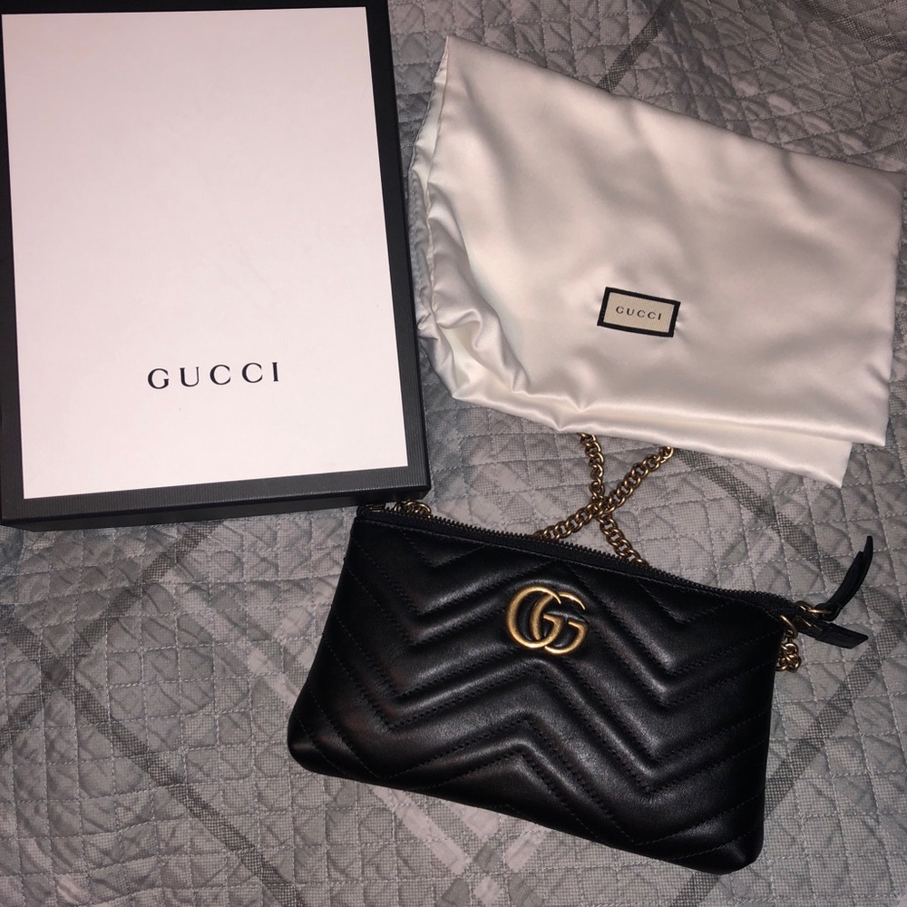 Gucci marmont chain purse